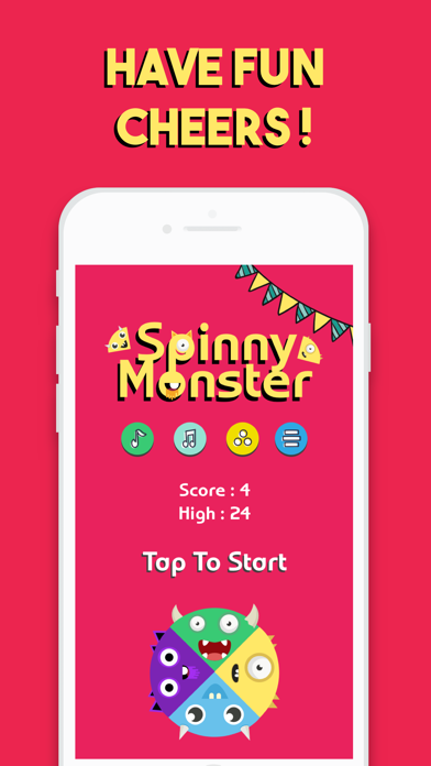 Screenshot #1 pour Spinny Monster
