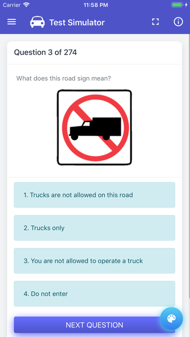GA DMV Test Screenshot 7 of 10