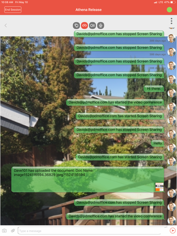 OnePgr Meet for Video Calls iPad screenshot 4 - Business app