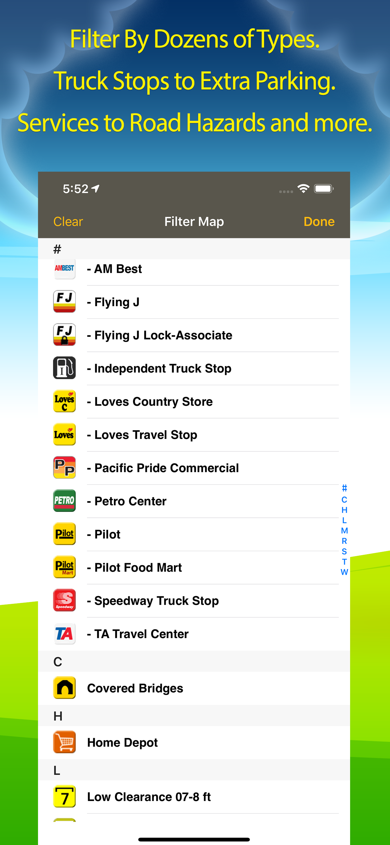 Truck Stops & Travel Plazas screenshot 5