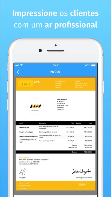 Invoice App°