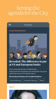 financial news iphone screenshot 1