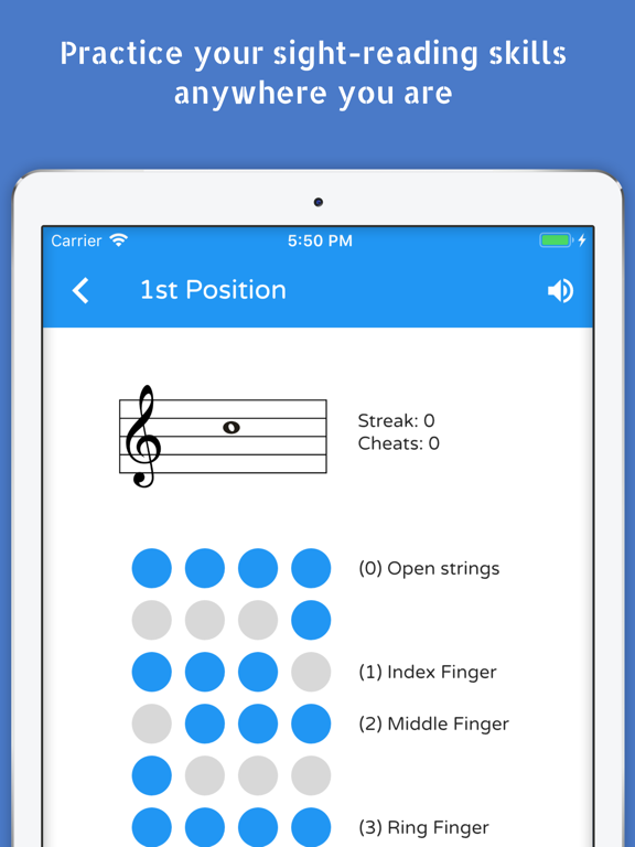 Screenshot #5 pour Violin Fingerboard Trainer