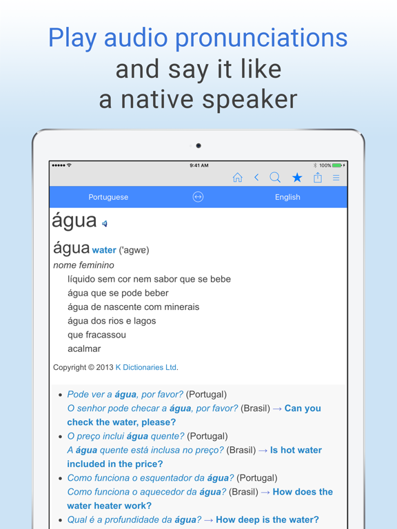 Screenshot #5 for English-Portuguese Dictionary.