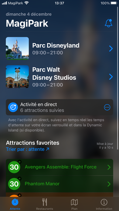 Screenshot #2 pour MagiPark pour Disneyland Paris