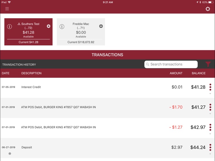 Crossroads Bank Biz for iPad screenshot-4