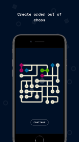 Fluorite: Connect Light Lines screenshot
