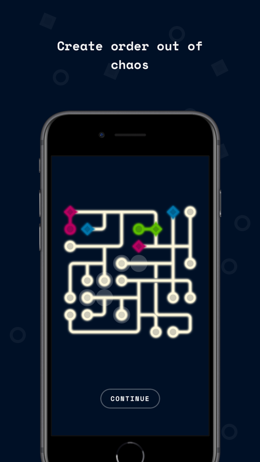 #3. Fluorite: Connect Light Lines (iOS) Podle: Mipmap