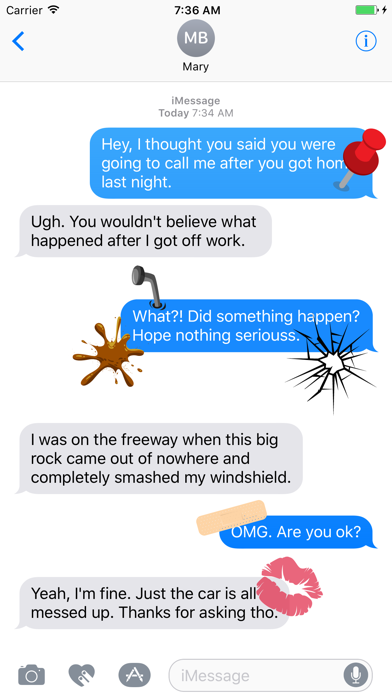 Cracked Stickers Screenshot