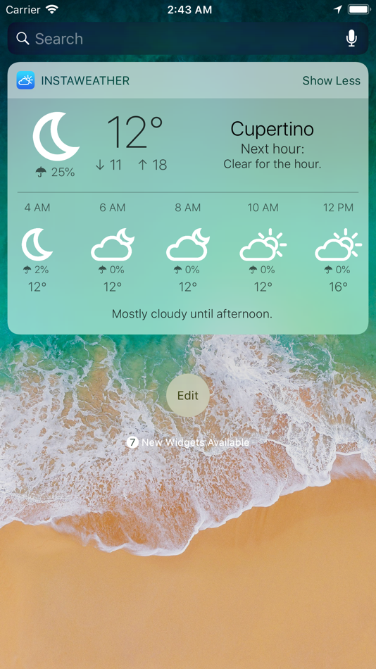 InstantWeather App - 2.0.6 - (iOS)