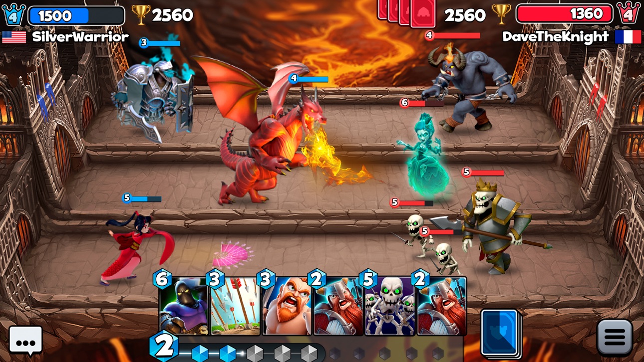 Castle Crush: Clash Cards Game Hack screenshot 5 - iOS game interface