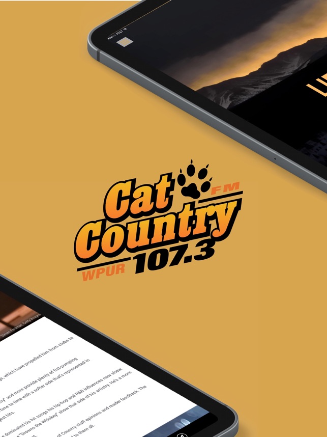 Cat Country 107.3 WPUR on the App Store