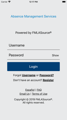 Group Absence Management screenshot 1