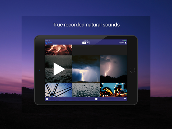 Screenshot #1 for Sleep Sounds lite: relaxing