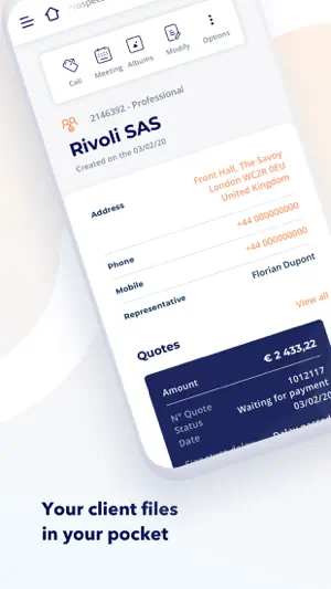 Yuto, le CRM mobile et futé screenshot 2