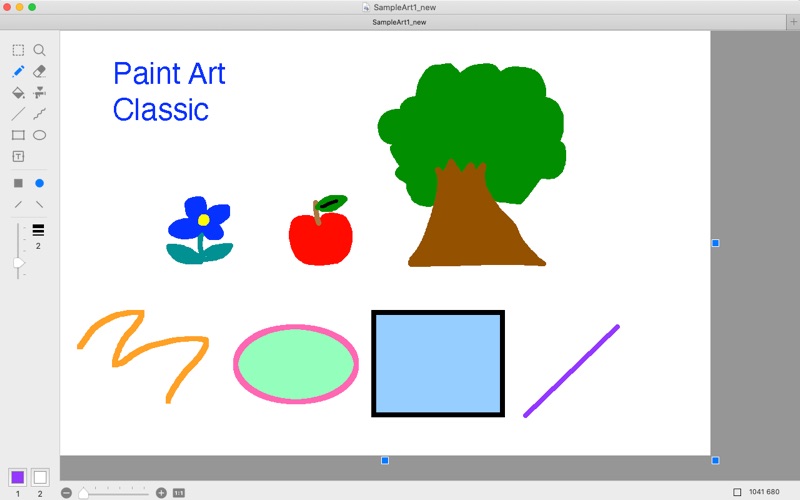 Screenshot #1 pour Paint Art Classic