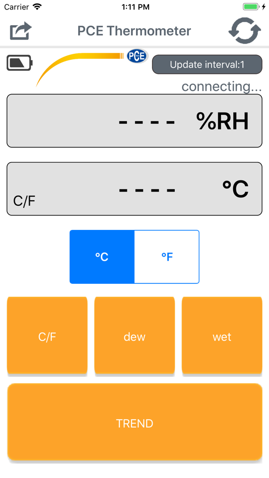 PCE Thermometer (iOS) By: 广权 黄 PCE Thermometer (iOS) By: 广权 黄