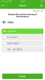 learn korean phrases iphone screenshot 4