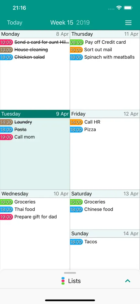 Easy Reminders