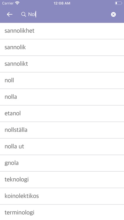 Greek Swedish Dictionary screenshot-4