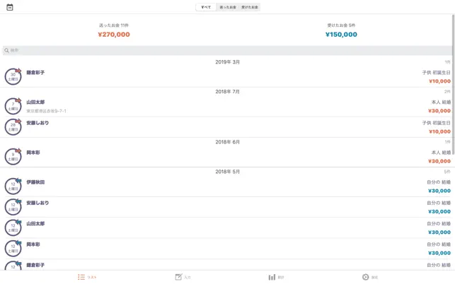 慶弔ダイアリ‪ー‬4+_1