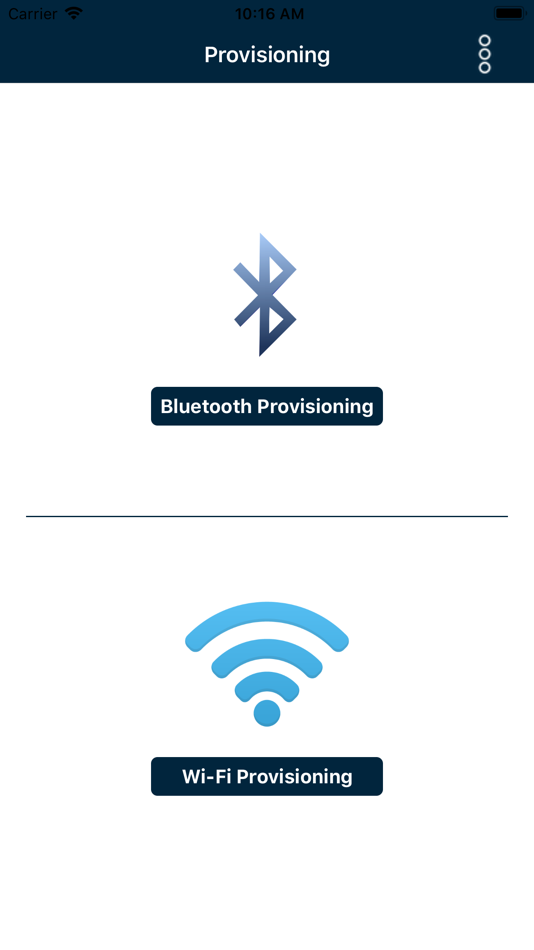 #1. Wi-Fi Provisioning (iOS) بواسطة: Telit Communications SpA