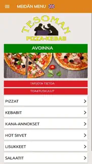 tesoman pizzeria iphone screenshot 2