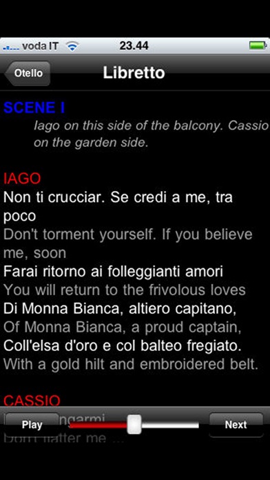 Screenshot #2 pour Opera: Otello
