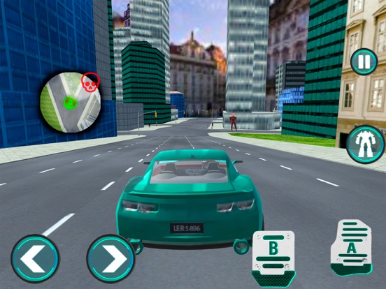 Screenshot #6 pour Dinosaur Vs Robot Car War