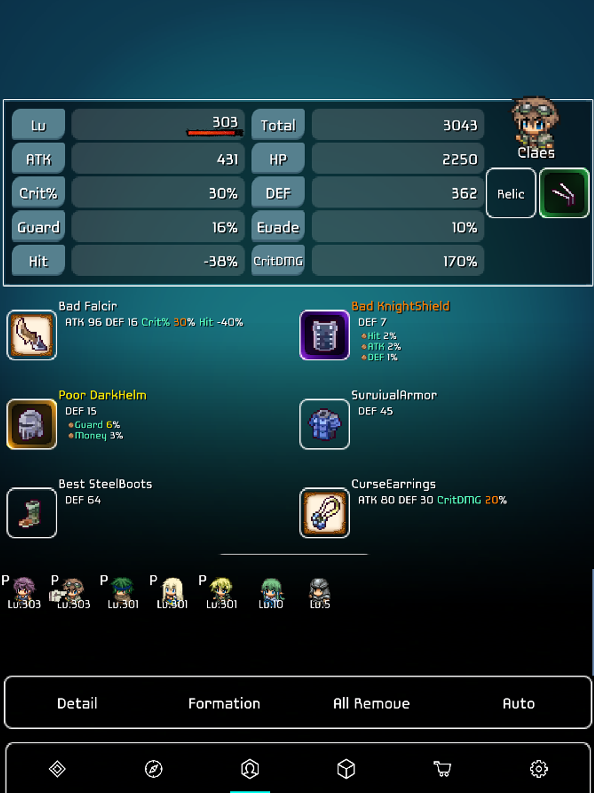 BattleDNA3 - idle RPG screenshot 6