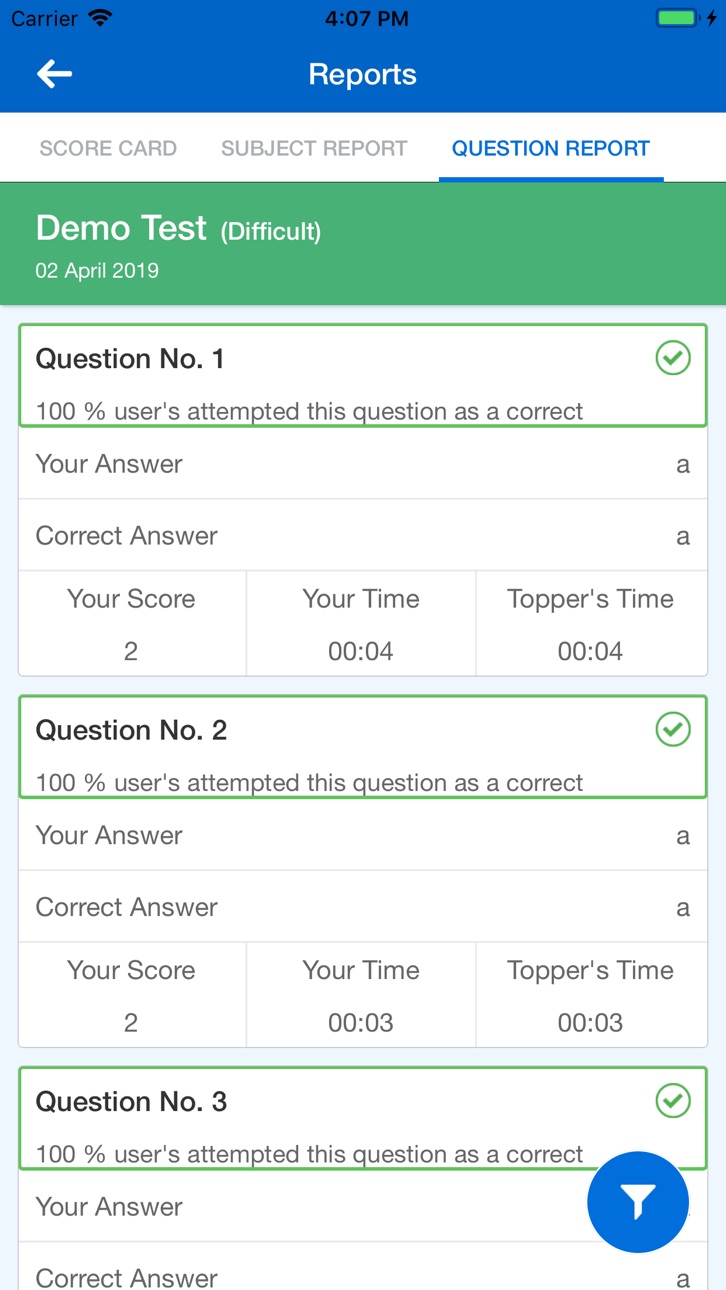 iPhone screenshot