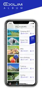 EXILIM ALBUM screenshot #1 for iPhone