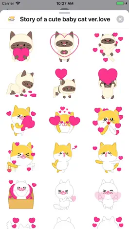 Game screenshot Cute baby cat ver.love mod apk