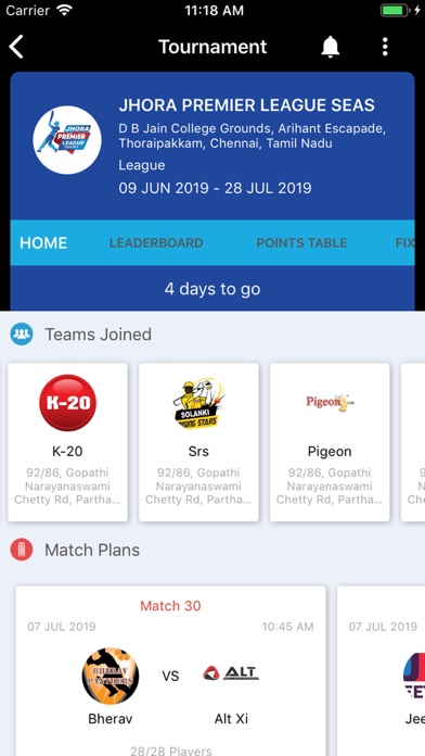 JPL - Jhora Premier League Screenshot