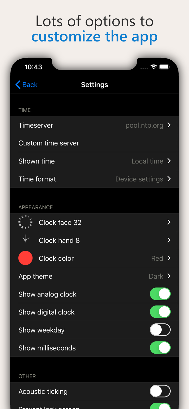 AtomicClock：NTP精準時間 screenshot 3