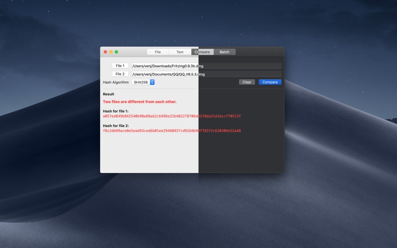 Screenshot #3 pour Hash Calculator 2