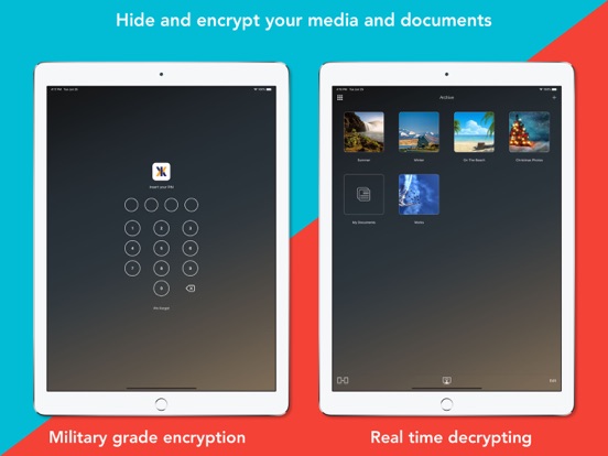 Secret photos - KYMS iPad app afbeelding 1