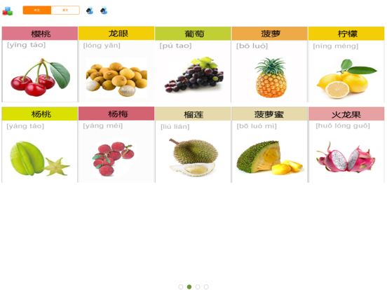 Screenshot #5 pour LearnChinese-fruit