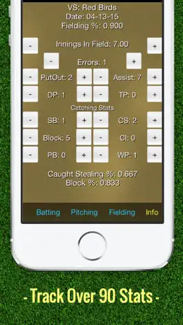 Game screenshot Softball Stats Tracker Pro apk
