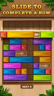 wooden blast - block puzzle iphone screenshot 2