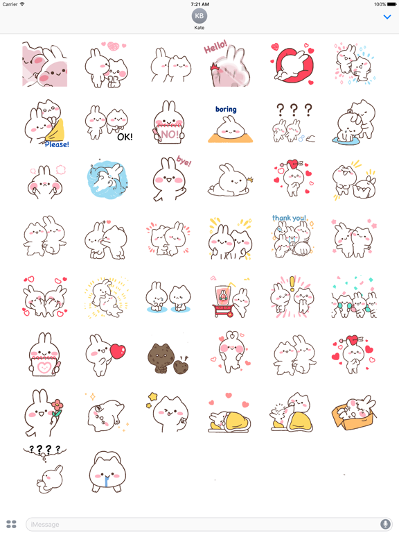 Screenshot #5 pour Animated Mimi and Neko Sticker
