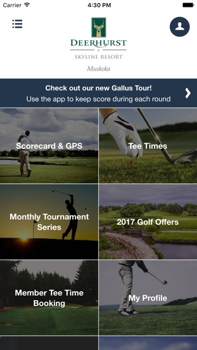 Deerhurst Resort Golf Screenshot