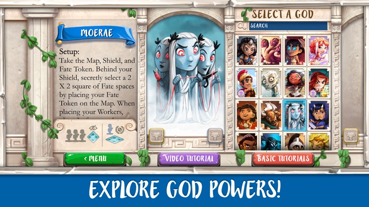 Santorini Board Game Companion