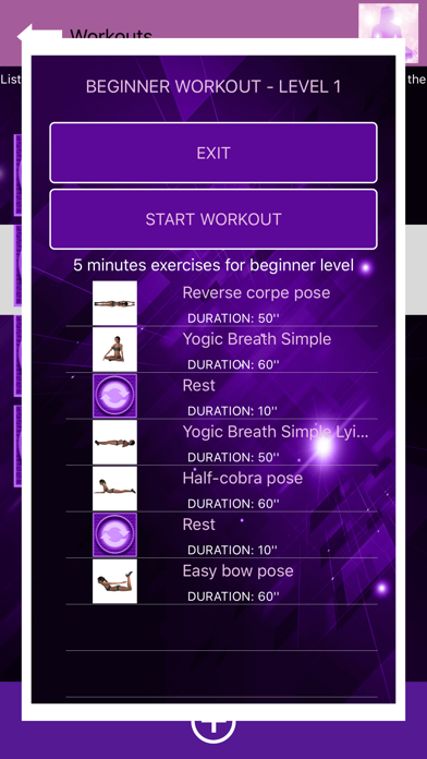 Yoga for beginners at home Screenshot