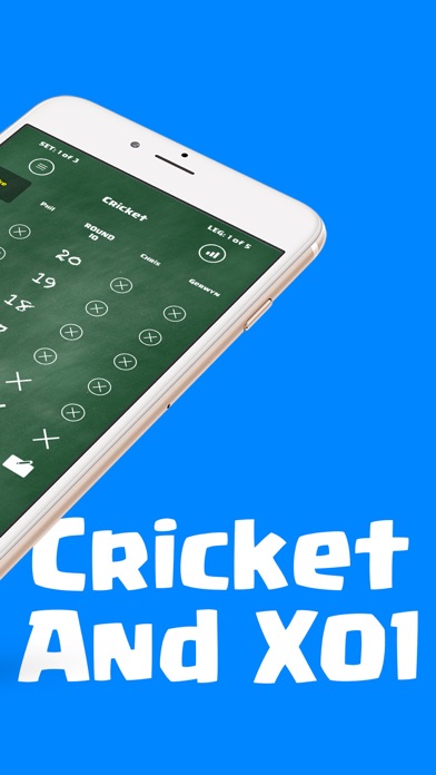 Dart Scorer Cricket and X01 Screenshot