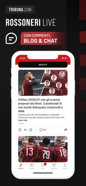 Rossoneri Live: no ufficiale(圖1)-速報App