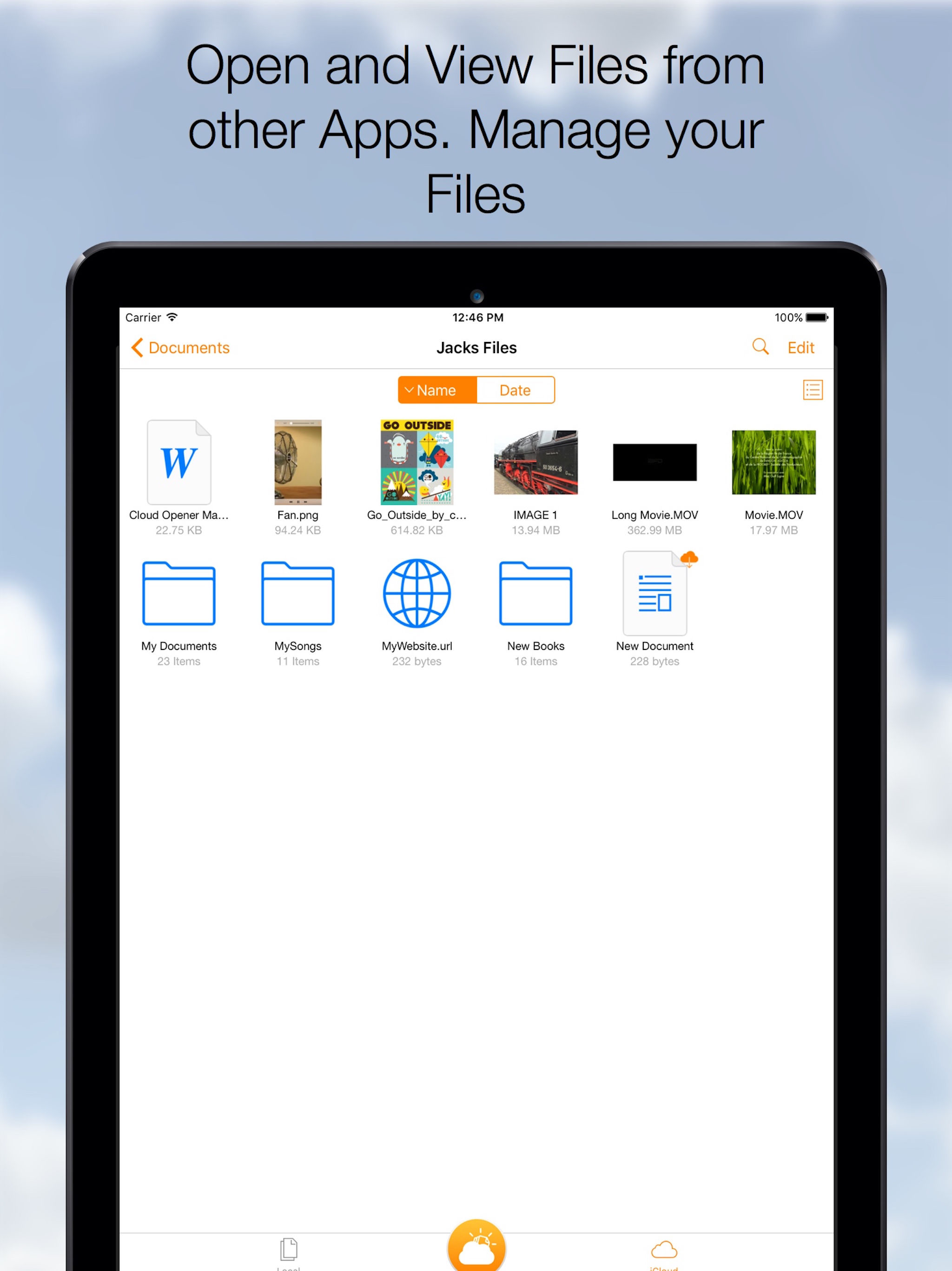 Cloud Opener - File manager