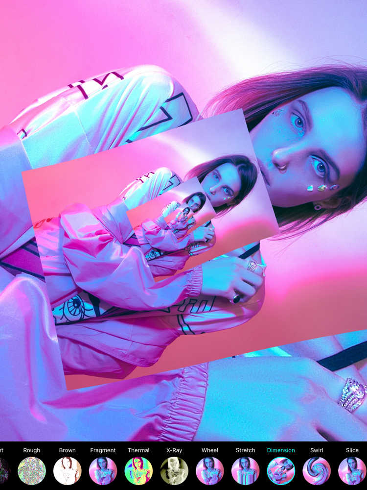 Glitch Art - Aesthetic Video App for iPhone - Free Download Glitch Art