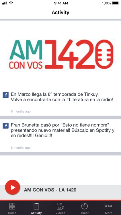 AM CON VOS - LA 1420