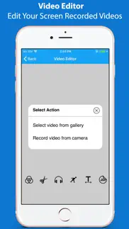 screen recorder - video editor iphone screenshot 2